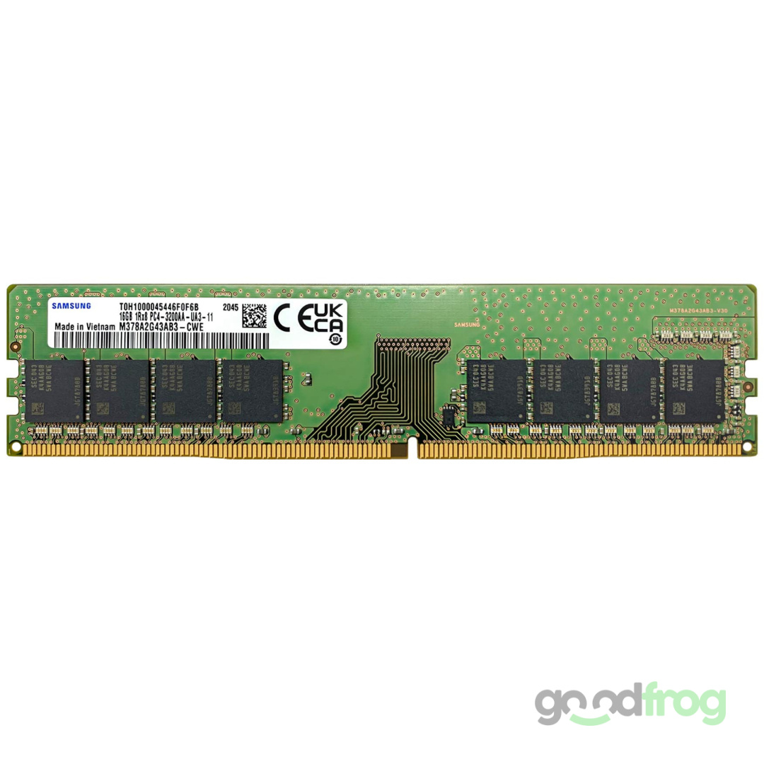 PAMIĘĆ RAM 16 GB DDR4 / SAMSUNG / DIMM / 1Rx8 PC4 / 3200 MHz / M378A2G43AB3-CWE
