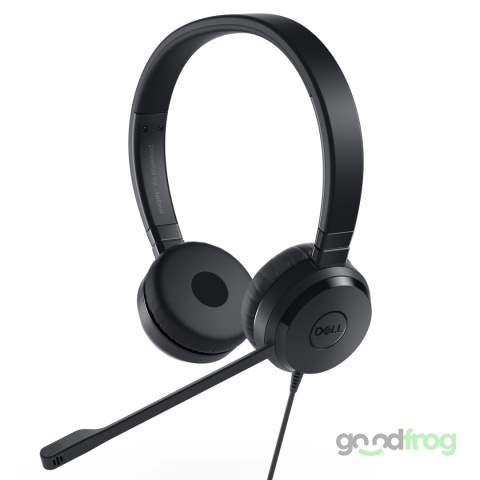 Słuchawki przewodowe Dell Pro UC350 (074J6M) / Mikrofon / USB / Mini Jack / Jabra