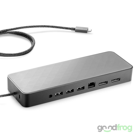 Uniwersalna stacja dokująca HP UNIVERSAL DOCK USB-C (HSA-B005DS) / Replikator portów / Zasilacz 90W Uniwersalna stacja dokująca HP UNIVERSAL DOCK USB-C (HSA-B005DS) / Replikator portów / Zasilacz 90W