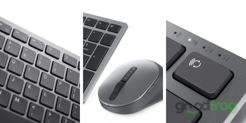 Dell Bezprzewodowy zestaw (KM7321W) / Klawiatura + Mysz / Srebrna / QWERTY PL (spolszczona) Dell Bezprzewodowy zestaw (KM7321W) / Klawiatura + Mysz / Srebrna / QWERTY PL (spolszczona)
