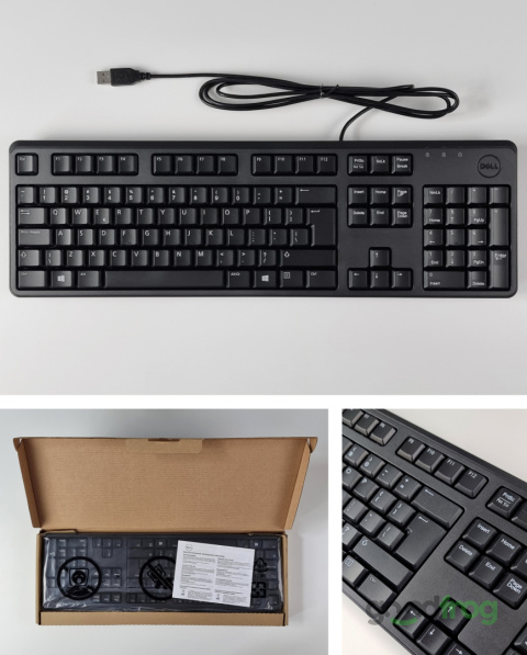 Klawiatura Dell KB212 Średni skok (przewodowa) Klawiatura Dell KB212 Średni skok (przewodowa)