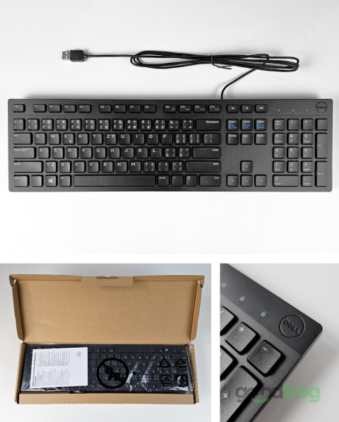 Klawiatura Dell KB216 Niski skok (przewodowa) / QWERTY US/PL/CZ (Wielojęzyczna) Klawiatura Dell KB216 Niski skok (przewodowa) / QWERTY US/PL/CZ (Wielojęzyczna)