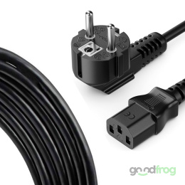 Kabel zasilający komputerowy / 300 cm / IEC C13 / TRAPEZ