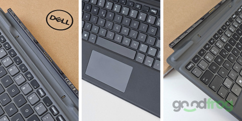 Klawiatura Dell Latitude 7320 2-in-1 (K19M) Detachable / Podświetlana LED / Magnetyczna / Szara / QWERTY PL (Spolszczona)