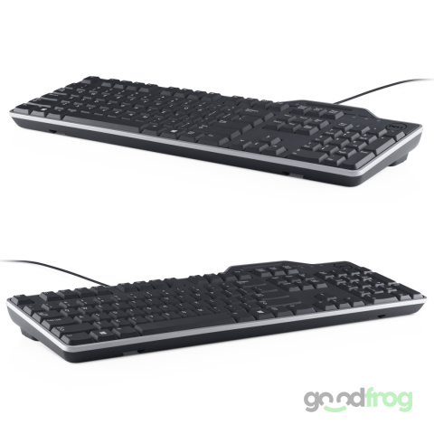 Klawiatura z czytnikiem karty chipowe Dell KB813 (przewodowa)