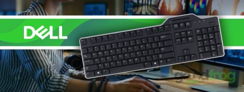 Klawiatura z czytnikiem karty chipowe Dell KB813 (przewodowa)