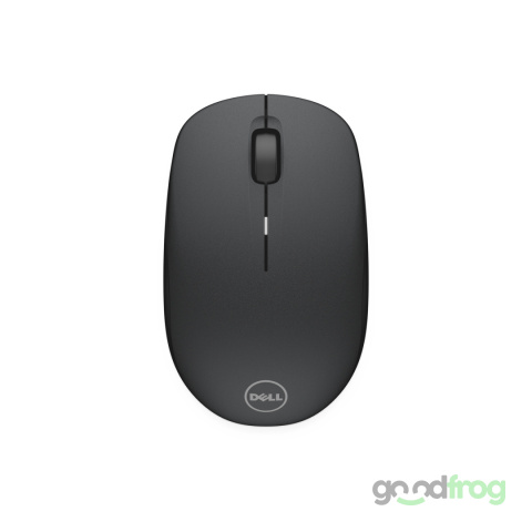 Mysz bezprzewodowa DELL WM126 (czarna) / Radio 2,4 GHz / Myszka