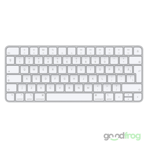 Klawiatura Apple A1644 (bezprzewodowa) / MLA22RO/A / Biała / QWERTY (RO)