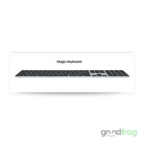 Klawiatura Apple A1843 (bezprzewodowa) / Space Gray / QWERTY US/PL Naklejki