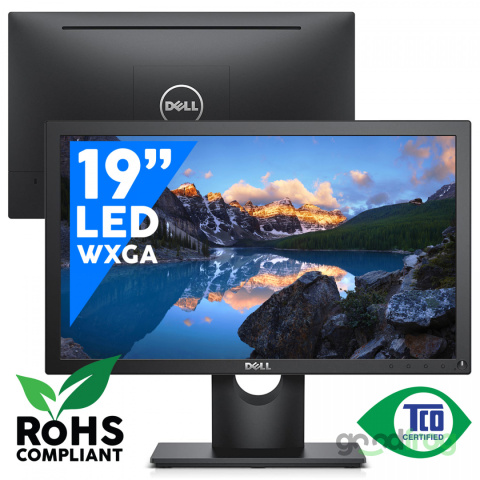 Monitor DELL E1916H / 19&quot; / TFT / HD (1366 x 768) / VGA