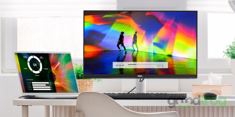 Monitor DELL S2721H / 27" / IPS / FHD 1920x1080 / 75 Hz