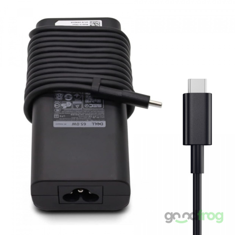 Oryginalny zasilacz DELL 65W (LA65NM170) / USB-C / Outlet Oryginalny zasilacz DELL 65W (LA65NM170) / USB-C / Outlet