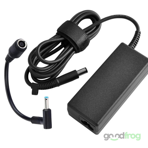 Oryginalny zasilacz HP 65W / 19.5V 3.33A / Ładowarka + Kabel / Wtyk 7,4mm + Wtyk 4,5mm / Outlet
