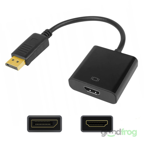 Adapter DisplayPort - HDMI 15cm