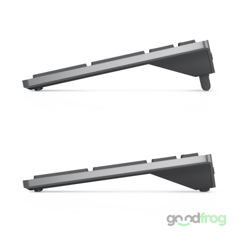 Dell Bezprzewodowy zestaw (KM7120W) / Klawiatura + Mysz / Srebrna / Spolszczona