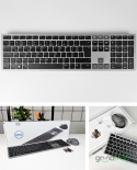 Dell Bezprzewodowy zestaw (KM7321W) / Klawiatura + Mysz / Srebrna / QWERTY PL (spolszczona) / Outlet