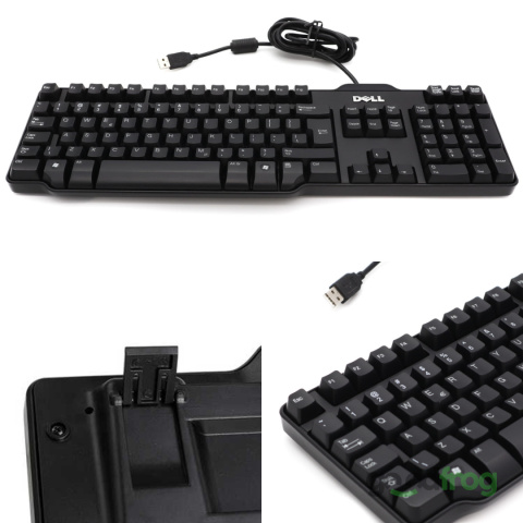 Klawiatura Dell SK-8115 L100 (przewodowa) / 0DJ335 / QWERTY US/PL/ARA (Wielojęzyczna)