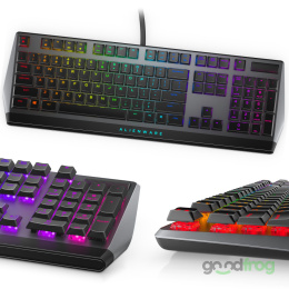 Klawiatura gamingowa Alienware AW510K (przewodowa) / Podświetlenie RGB