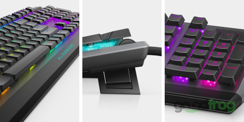 Klawiatura gamingowa Alienware AW510K (przewodowa) / Podświetlenie RGB Klawiatura gamingowa Alienware AW510K (przewodowa) / Podświetlenie RGB
