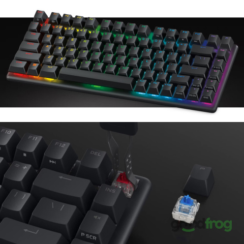 Klawiatura gamingowa Alienware PRO (bezprzewodowa) / Tri-Mode / AlienFX RGB / Dark Side of The Moon