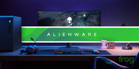 Klawiatura gamingowa Alienware PRO (bezprzewodowa) / Tri-Mode / AlienFX RGB / Dark Side of The Moon
