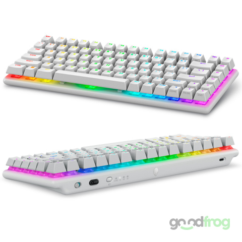 Klawiatura gamingowa Alienware PRO (bezprzewodowa) / Tri-Mode / AlienFX RGB / Lunar Light