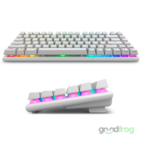 Klawiatura gamingowa Alienware PRO (bezprzewodowa) / Tri-Mode / AlienFX RGB / Lunar Light