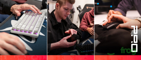 Klawiatura gamingowa Alienware PRO (bezprzewodowa) / Tri-Mode / AlienFX RGB / Lunar Light