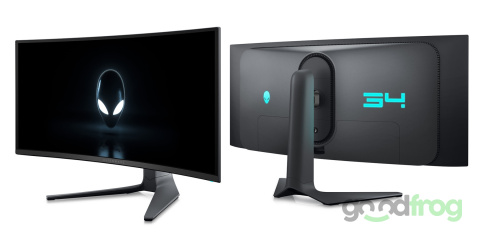 Monitor Dell ALIENWARE AW3423DW / 34" / Curved / 3440 x 1440 / QD-OLED / VESA DisplayHDR TrueBlack 400 / Outlet