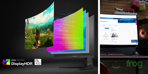Monitor Dell ALIENWARE AW3423DW / 34" / Curved / 3440 x 1440 / QD-OLED / VESA DisplayHDR TrueBlack 400 / Outlet