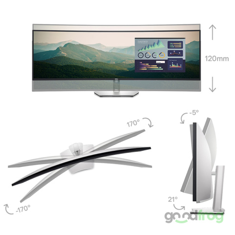 Zakrzywiony monitor Dell UltraSharp 49" U4924DW / 5120 x 1440 / IPS Black / 100% REC.709 Zakrzywiony monitor Dell UltraSharp 49" U4924DW / 5120 x 1440 / IPS Black / 100% REC.709