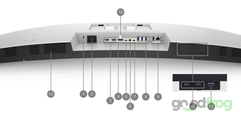 Zakrzywiony monitor Dell UltraSharp 49" U4924DW / 5120 x 1440 / IPS Black / 100% REC.709 Zakrzywiony monitor Dell UltraSharp 49" U4924DW / 5120 x 1440 / IPS Black / 100% REC.709