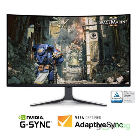 DELL ALIENWARE AW3225QF / 32" / Curved / 4K UHD (3840 x 2160) / QD-OLED / Dolby Vision / VESA DisplayHDR TrueBlack 400 / Outlet DELL ALIENWARE AW3225QF / 32" / Curved / 4K UHD (3840 x 2160) / QD-OLED / Dolby Vision / VESA DisplayHDR TrueBlack 400 / Outlet