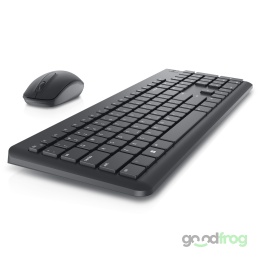 Dell Bezprzewodowy zestaw (KM3322W) / Klawiatura + Mysz / Czarny / Spolszczona