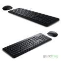 Dell Bezprzewodowy zestaw (KM3322W) / Klawiatura + Mysz / Czarny / Spolszczona