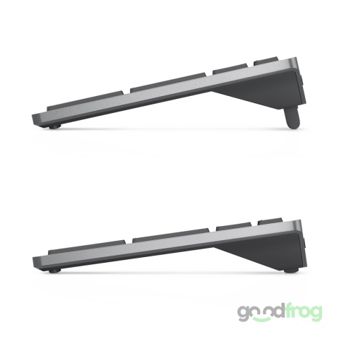 Dell Bezprzewodowy zestaw (KM7120W) / Klawiatura + Mysz / Srebrna / QWERTZ CZE/SLOV/PL