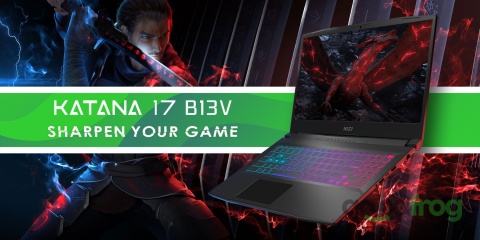 GAMING MSI KATANA 17 (B13VGK-845US) / 17" IPS / 144Hz / i7-13620H / 32GB DDR5 / 1TB NVMe / RTX 4070