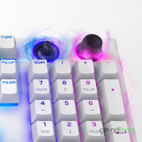 Klawiatura gamingowa Alienware AW920K (bezprzewodowa) / Tri-Mode / AlienFX RGB / Lunar Light Klawiatura gamingowa Alienware AW920K (bezprzewodowa) / Tri-Mode / AlienFX RGB / Lunar Light