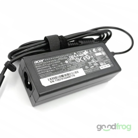 Oryginalny zasilacz ACER 45W 19V 2.37A (A13-045N2A) | Wtyk 5.5 x 1.7 mm Oryginalny zasilacz ACER 45W 19V 2.37A (A13-045N2A) | Wtyk 5.5 x 1.7 mm