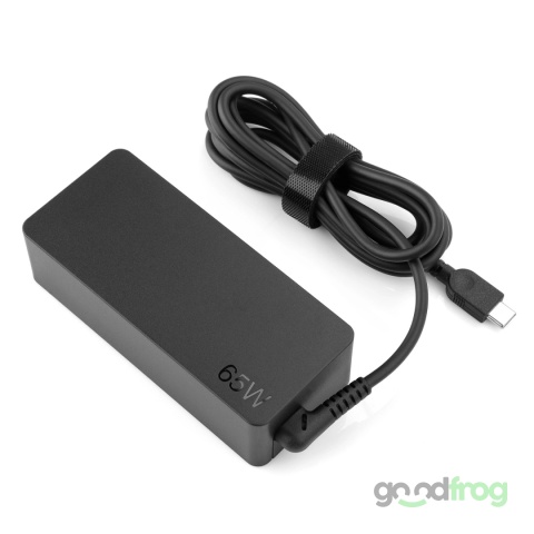 Oryginalny zasilacz Lenovo 65W 20V 3.25A (ADLX65YLC3D) / USB-C / Kabel zasilający / Używany