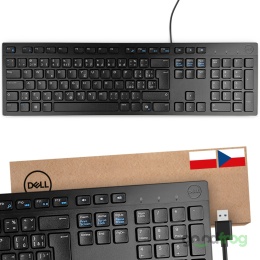 Klawiatura Dell KB216 Niski skok (przewodowa) / QWERTY US/PL/CZ (Wielojęzyczna)