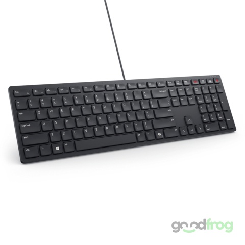 Klawiatura Dell Pro KB525C Niski skok (przewodowa) / USB-C / USB-A / NAKLEJKI PL