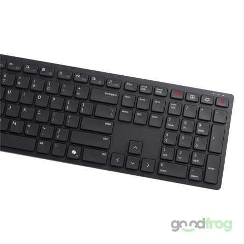 Klawiatura Dell Pro KB525C Niski skok (przewodowa) / USB-C / USB-A / NAKLEJKI PL