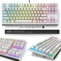Klawiatura gamingowa Alienware AW420K (przewodowa) / Podświetlenie RGB / Dark Side of the Moon