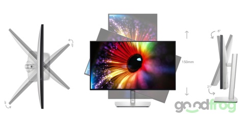 Monitor Dell UltraSharp U2724D / 27" 2K QHD / 120Hz / IPS Black / Outlet