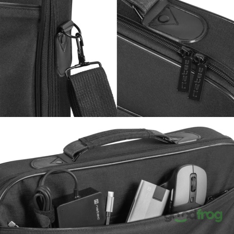NATEC IMPALA 2 14 / TORBA DO LAPTOPA 14" / ONYX CZARNA