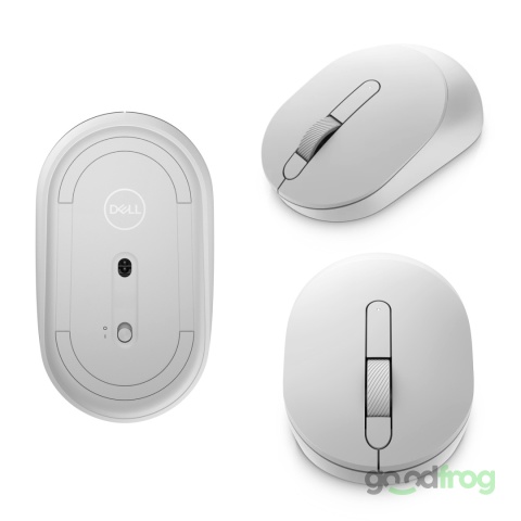 Zestaw Dell Bezprzewodowa klawiatura + mysz (KM5221W) / Biały / QWERTY US (polska)