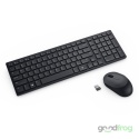 Zestaw Dell Bezprzewodowa klawiatura + mysz (KM555) / Czarny / QWERTY US (polska)